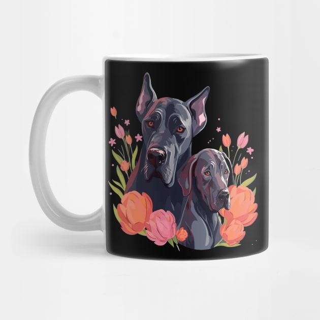 Great Dane Mothers Day by JH Mart